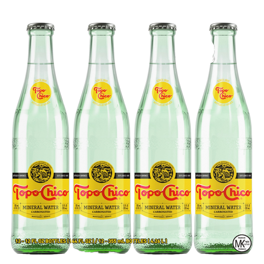 Topo Chico Carbonated Mineral Water ( 12 bottles X 12 OZ)