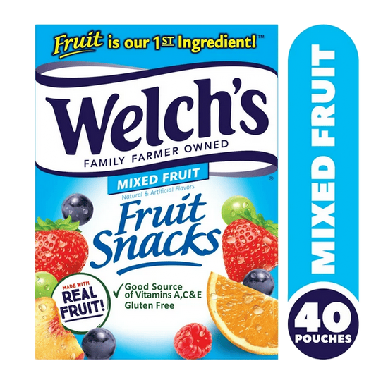 Welch's Mixed Fruit Snacks - 0.8 oz, 40 Count
