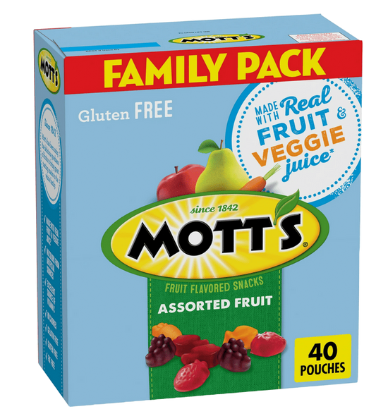 Mott's Fruit Flavored Snacks Family Pack - 40 Ct, 32 oz