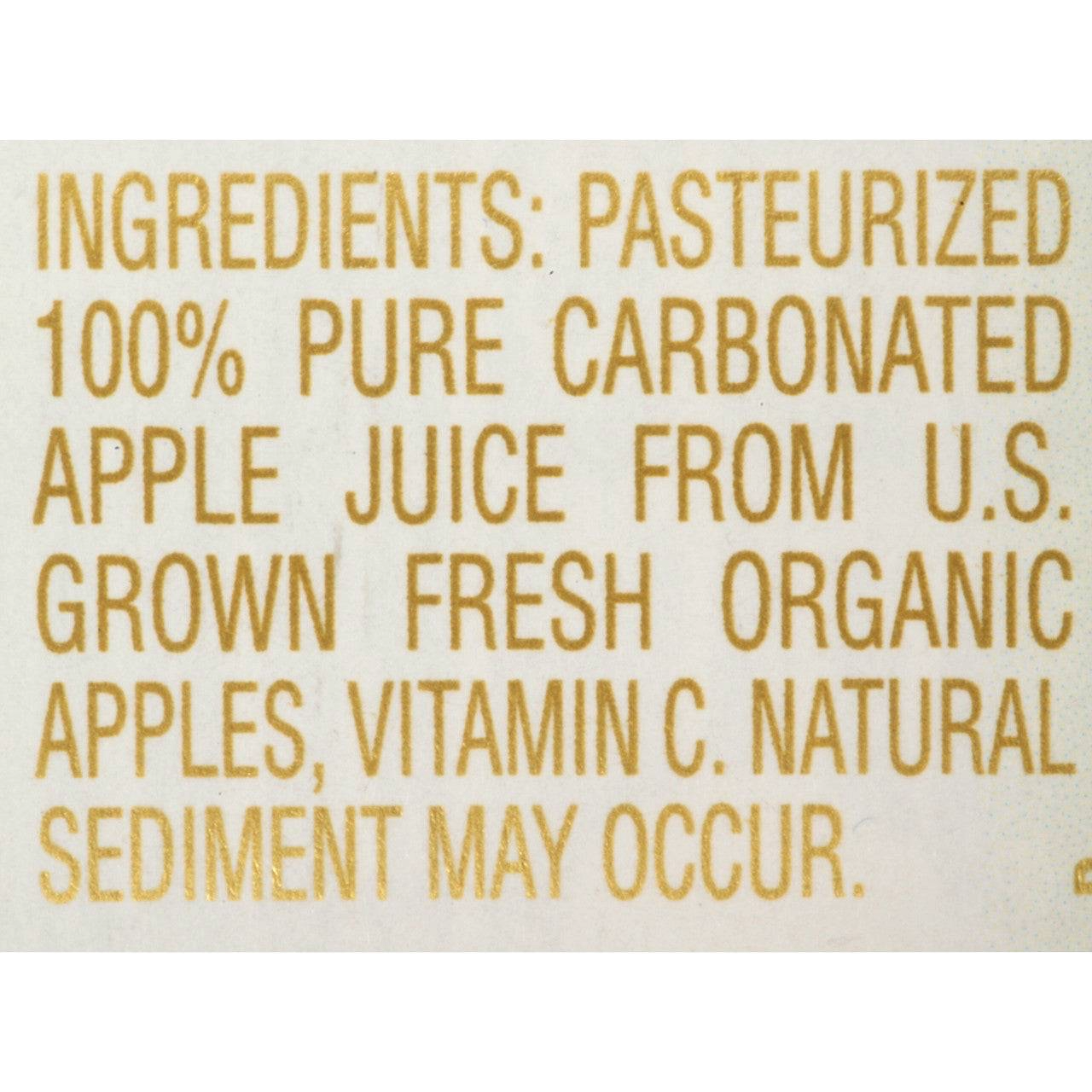 Martinelli's Organic Sparkling Apple Juice (12 X 10 OZ)