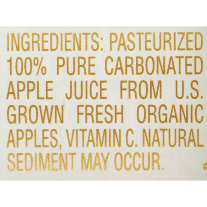 Martinelli's Organic Sparkling Apple Juice (12 X 10 OZ)