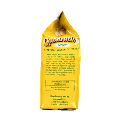 Loaker Quadratini Lemon Bite Size Wafer Cookies - ( 6 bags x 8.82 oz )