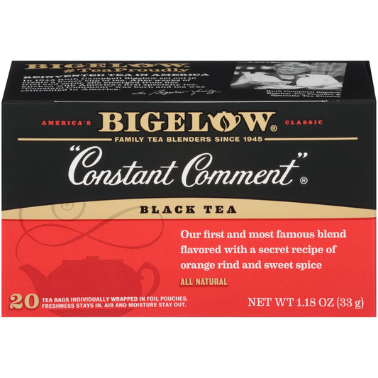 Bigelow Constant Comment Black Tea (6 boxes x 20 bags)
