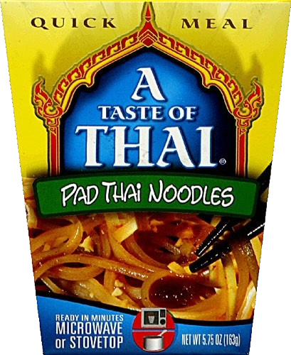 Taste Of Thai Pad Thai Quick Meal Noodles (6 packs x 5.75 oz)