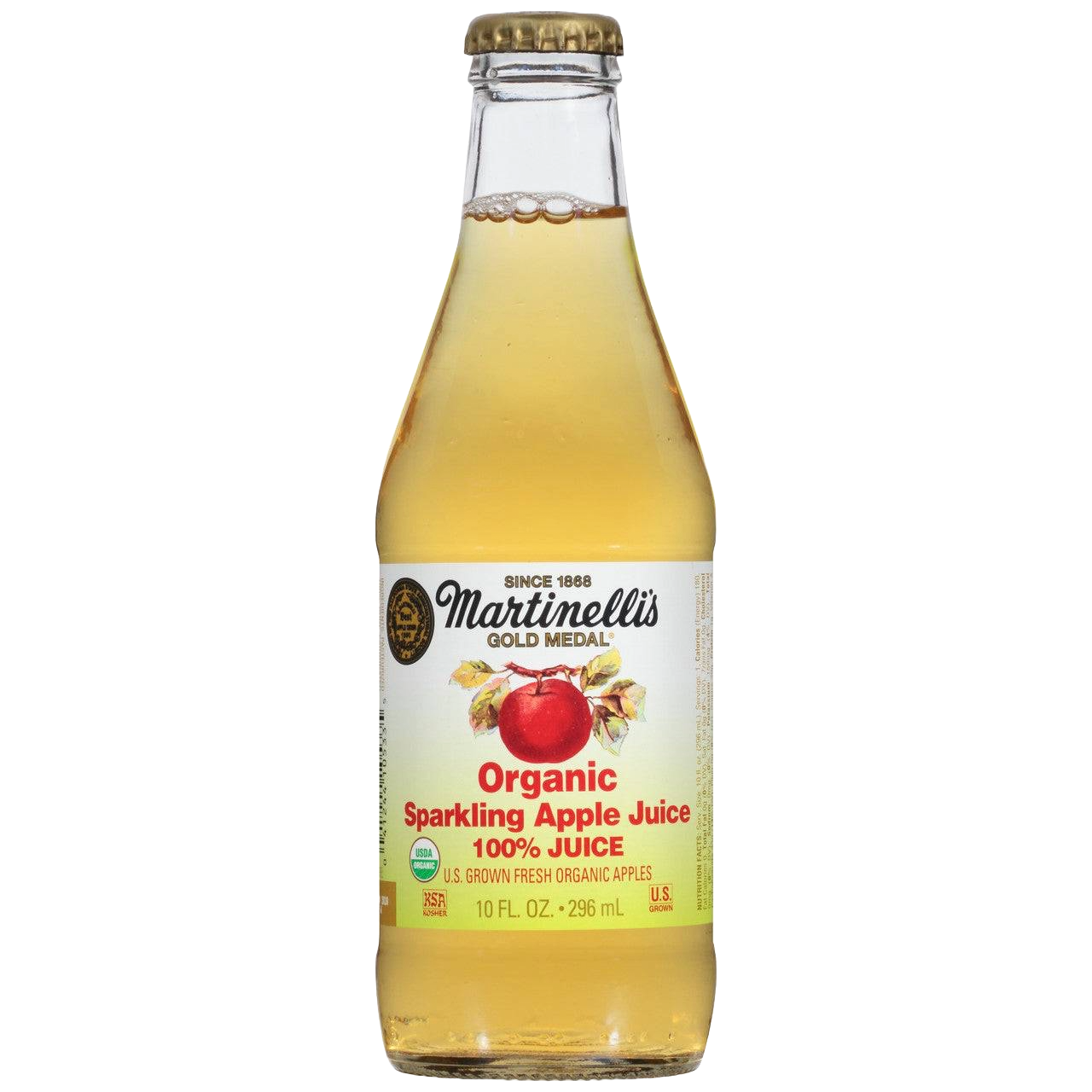 Martinelli's Organic Sparkling Apple Juice (12 X 10 OZ)