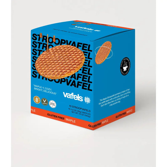 Gluten-Free Maple Stroopvafels - Box of 10 - Cookies