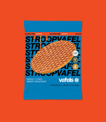 Gluten-Free Maple Stroopvafels - Box of 10 - Cookies