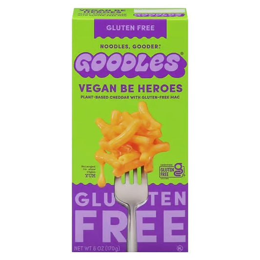 Goodles - ’Vegan Be Heroes ’ Gluten-Free Mac & Cheese (6 oz) - Pasta & Noodles