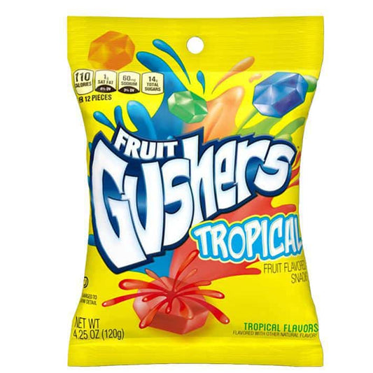 Gushers Fruit Tropical - 4.25oz 8 pack - Candy