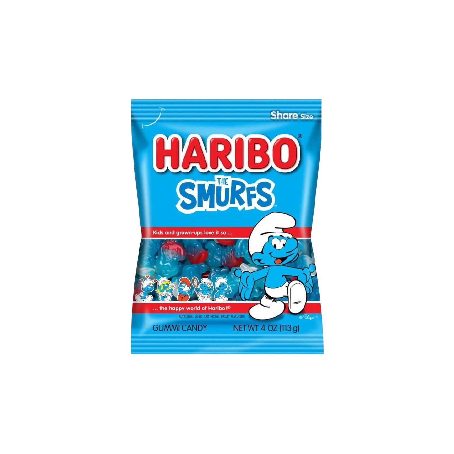 Haribo Gummy Candy The Smurfs 175g - candy