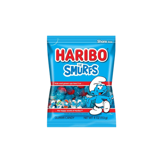 Haribo Gummy Candy The Smurfs 175g - candy