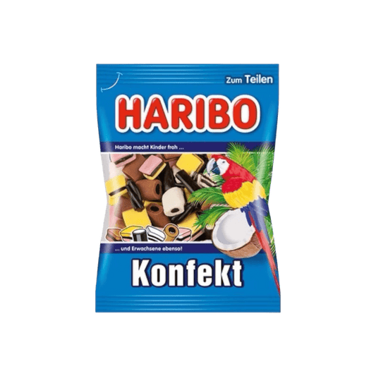 Haribo Konfekt Candies - Assorted flavors of Licorice Candy - 175g - candy