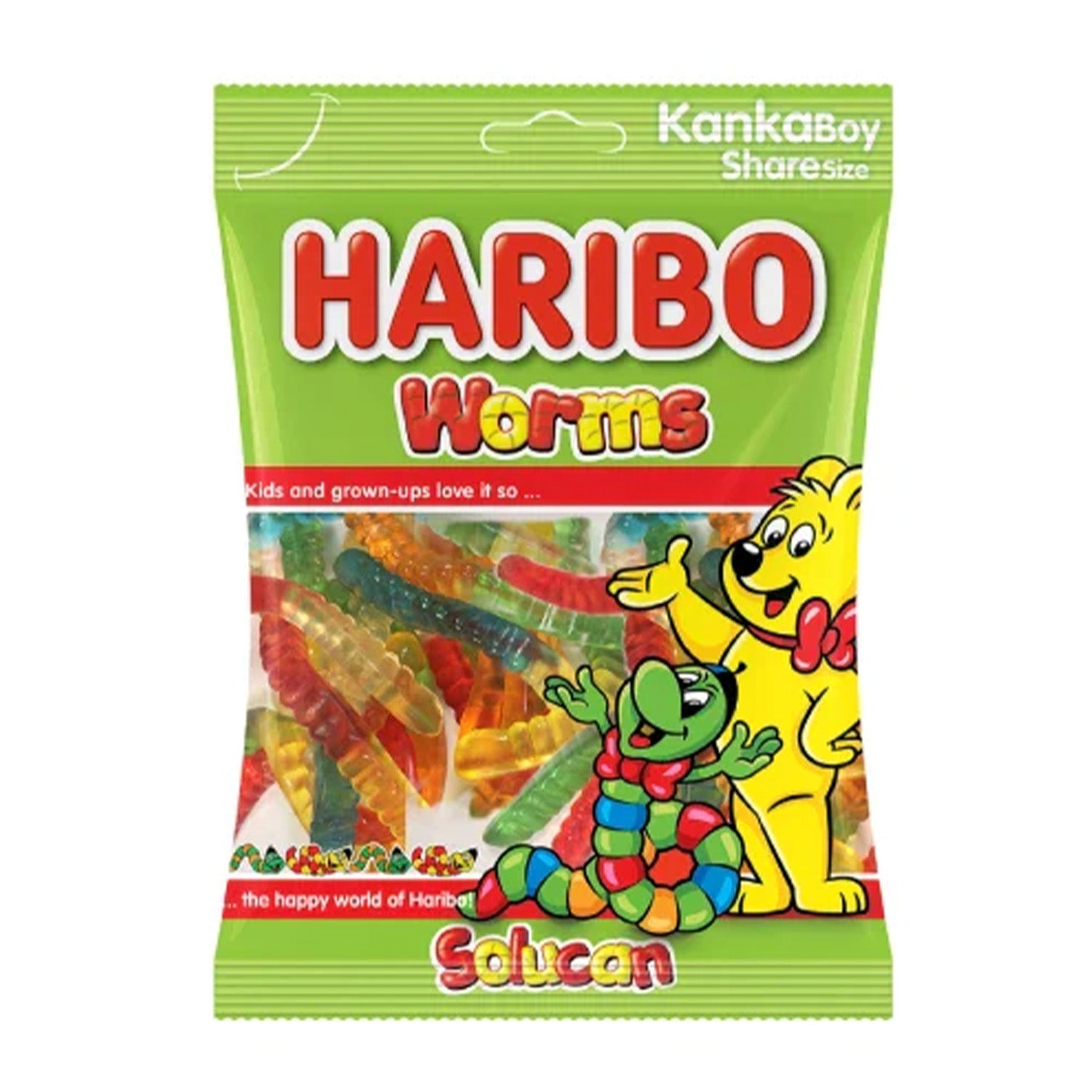 Haribo Worms 80 G - Haribo