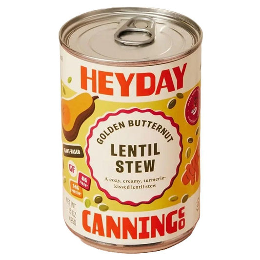 Heyday Canning Co.- ’Golden Butternut’ Lentil Stew (15OZ)
