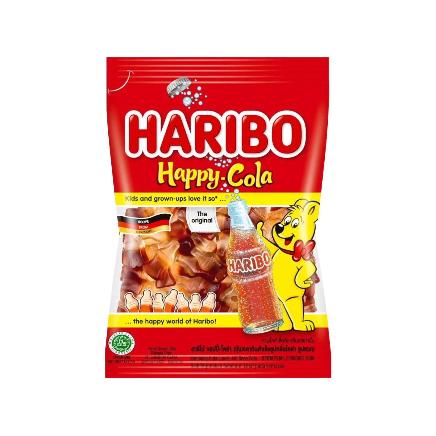 Haribo Happy Cola Gummies 175g