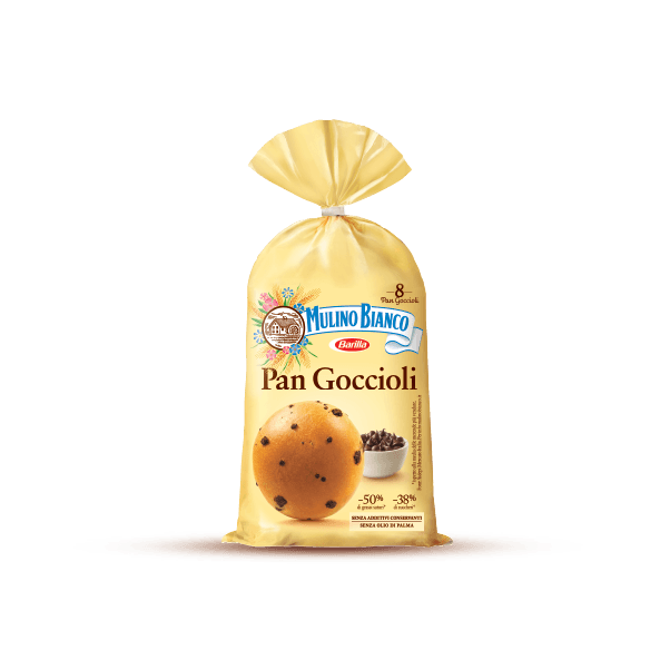 Mulino Bianco Pan Goccioli 8 Snacks