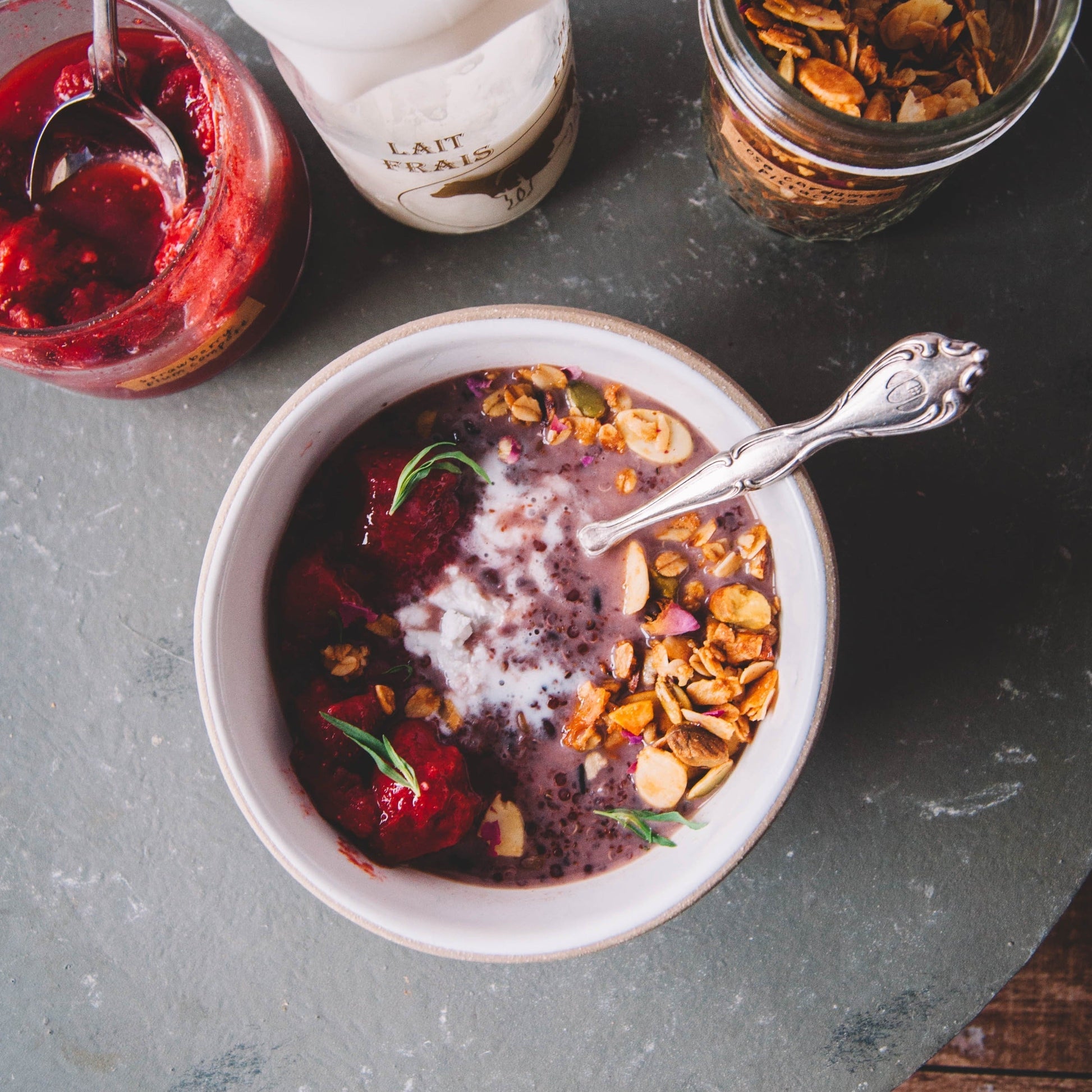 Honey Lavender Granola with Sea Salt - Granola