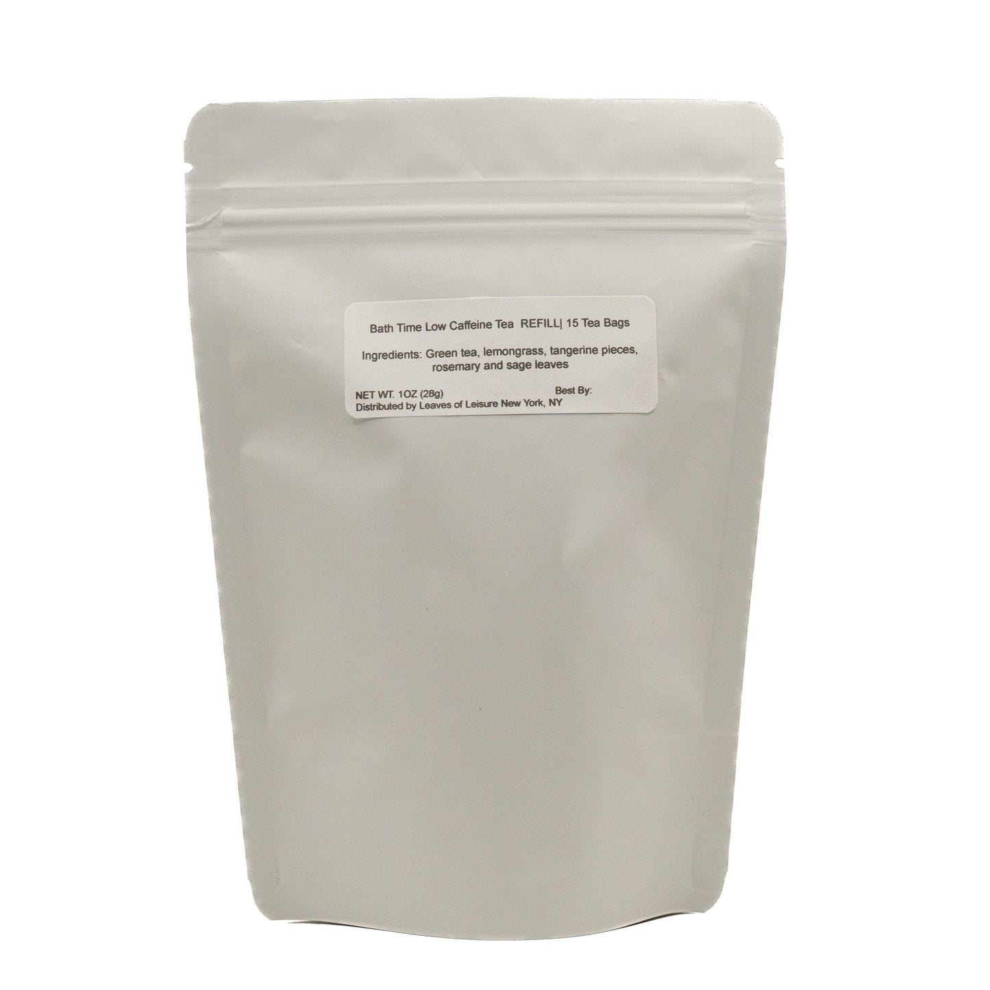 Bath Time Tea - Refill pouch (15 tea bags) - Tea & Infusions