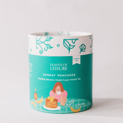 Sunday Pancakes Herbal Tea - Canister (15 tea bags) - Tea & Infusions
