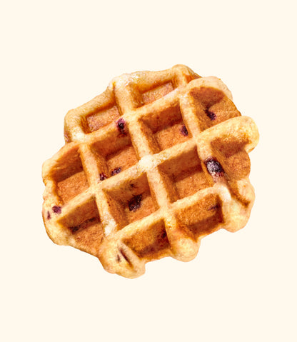 Lemon-Blueberry Liège Vafels - Snack Foods