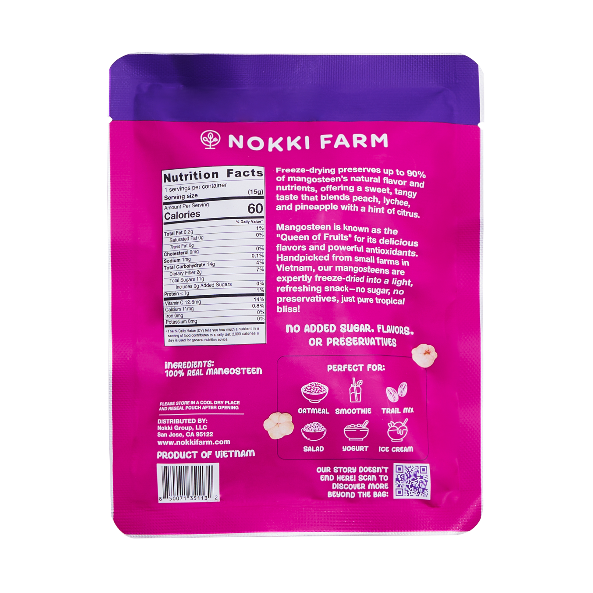 Freeze-Dried Mangosteen