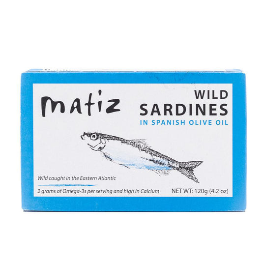 Matiz Espana - Wild Sardines In Spanish Olive Oil (120G) - Tinned Fish