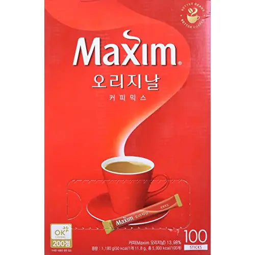Maxim Ground Original Korean Coffee - 100pks - Coffee