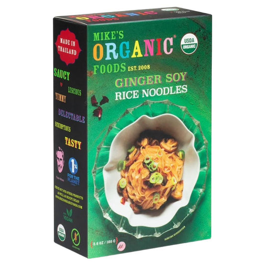 Mike’s Organic Curry Love - ’Ginger Soy Sauce’ Rice Noodle (5.6OZ) - Pasta & Noodles