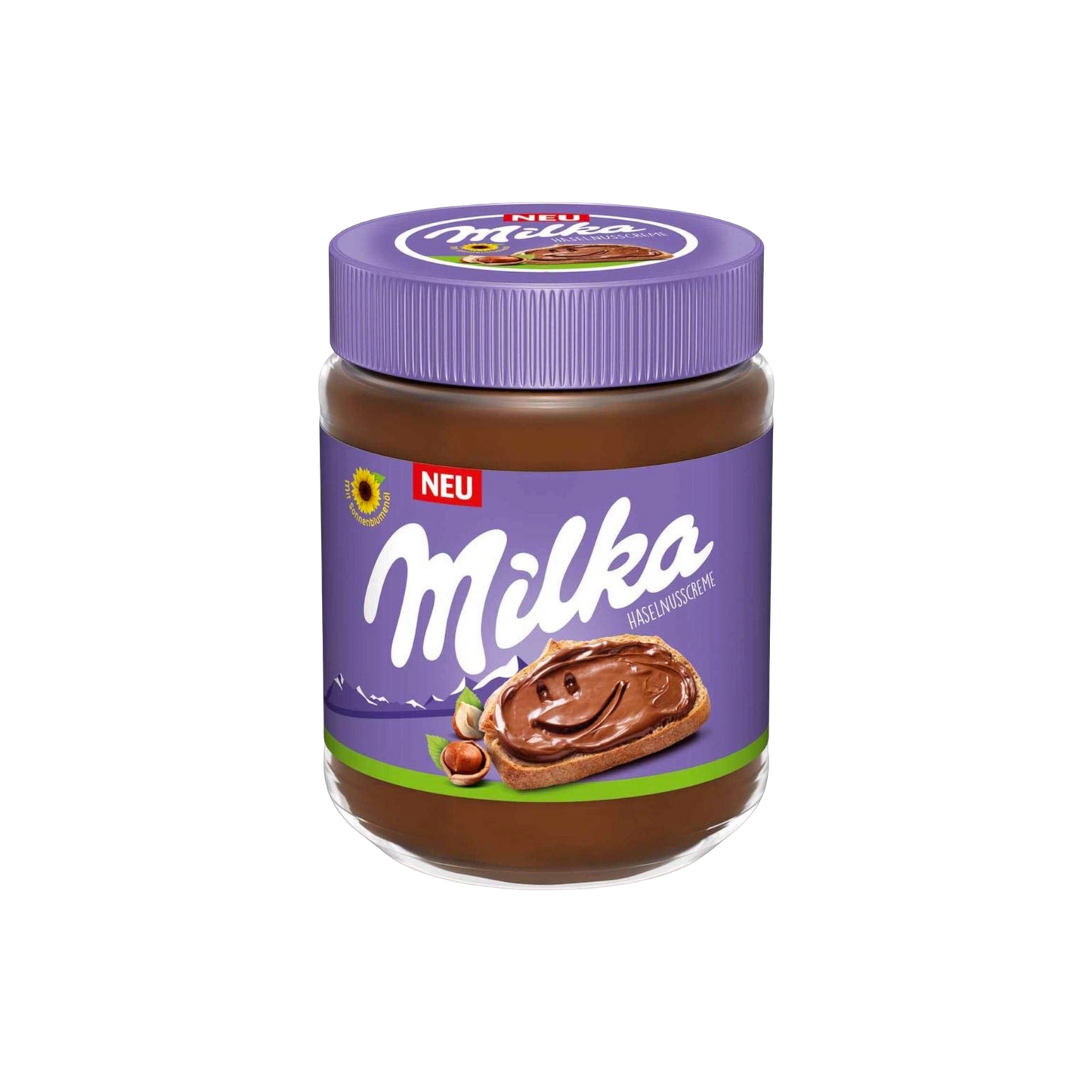 Milka Hazelnut Cream Spreadable Cream Glass jar 350g - Hazelnut Spread