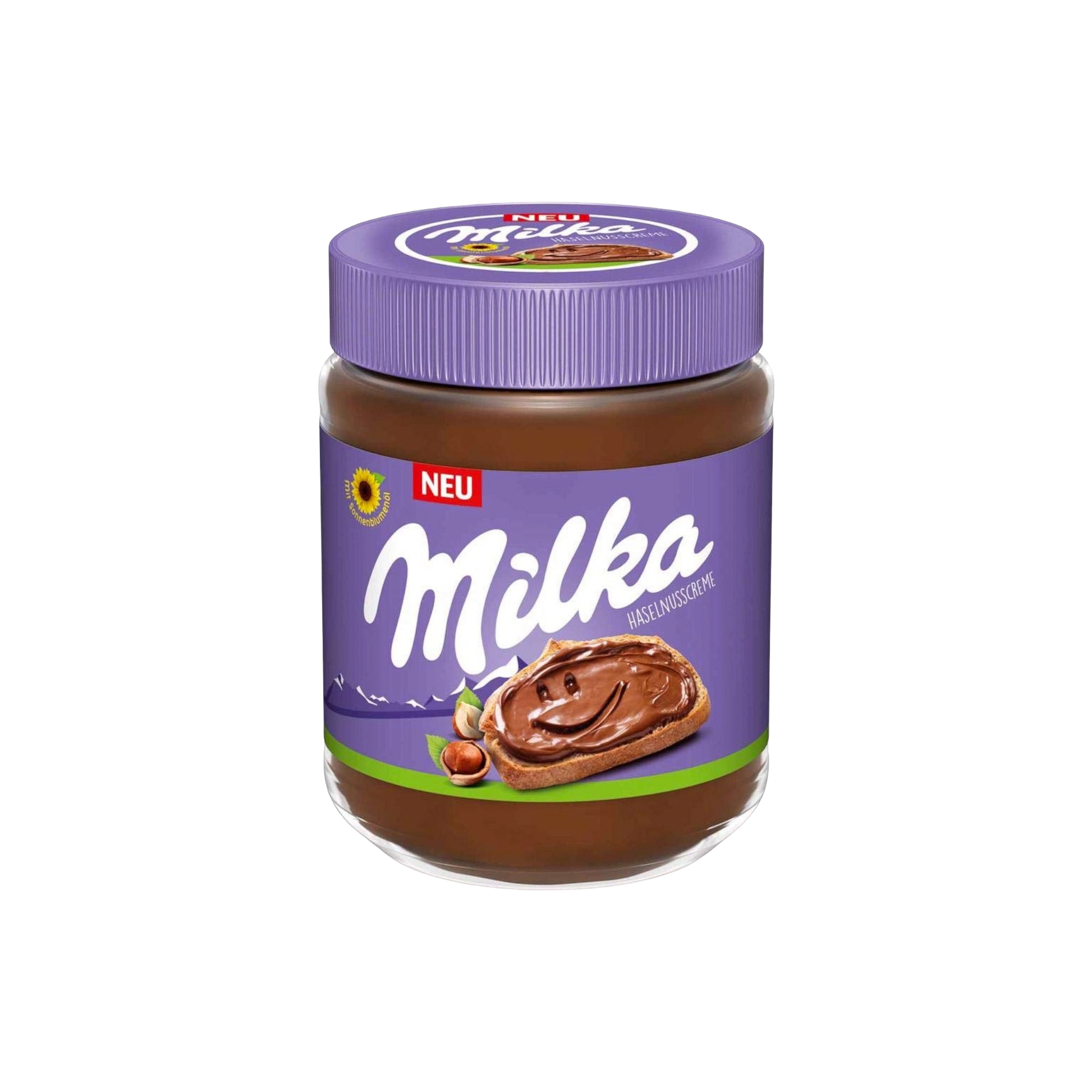 Milka Hazelnut Cream Spreadable Cream Glass jar 350g - Hazelnut Spread