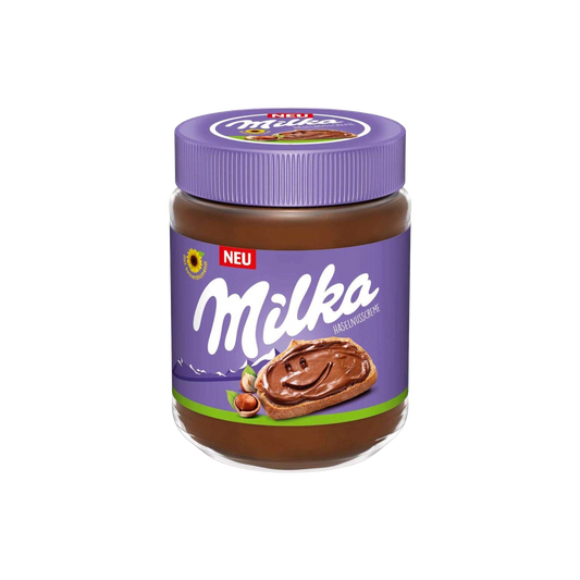 Milka Hazelnut Cream Spreadable Cream Glass jar 350g - Hazelnut Spread