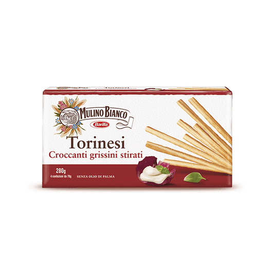 Mulino Bianco Breadsticks Torinesi (4 x 70g) 280g - Biscuits