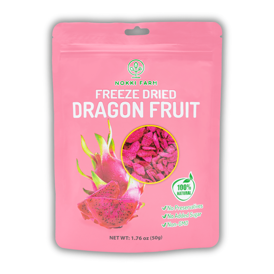 Freeze-Dried Red Dragon Fruit - Fruit Snacks