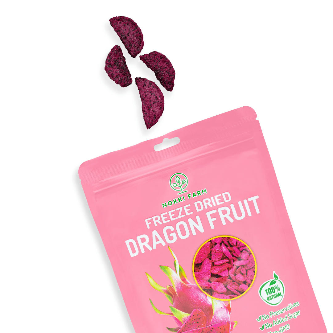 Freeze-Dried Red Dragon Fruit - Fruit Snacks