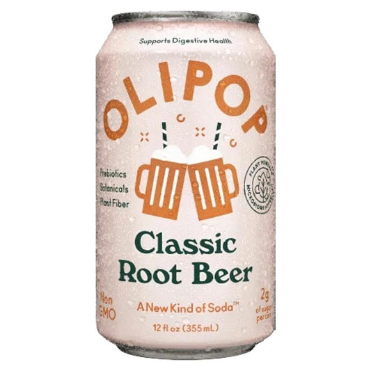 OLIPOP - ’Classic Root Beer’ Soda (12OZ) - Soda
