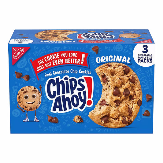 Nabisco Chips Ahoy Real Chocolate Chip Cookies, 3 ct.-0