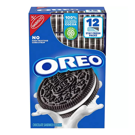 Nabisco Oreo Chocolate Sandwich Cookies, 12 ct.-0