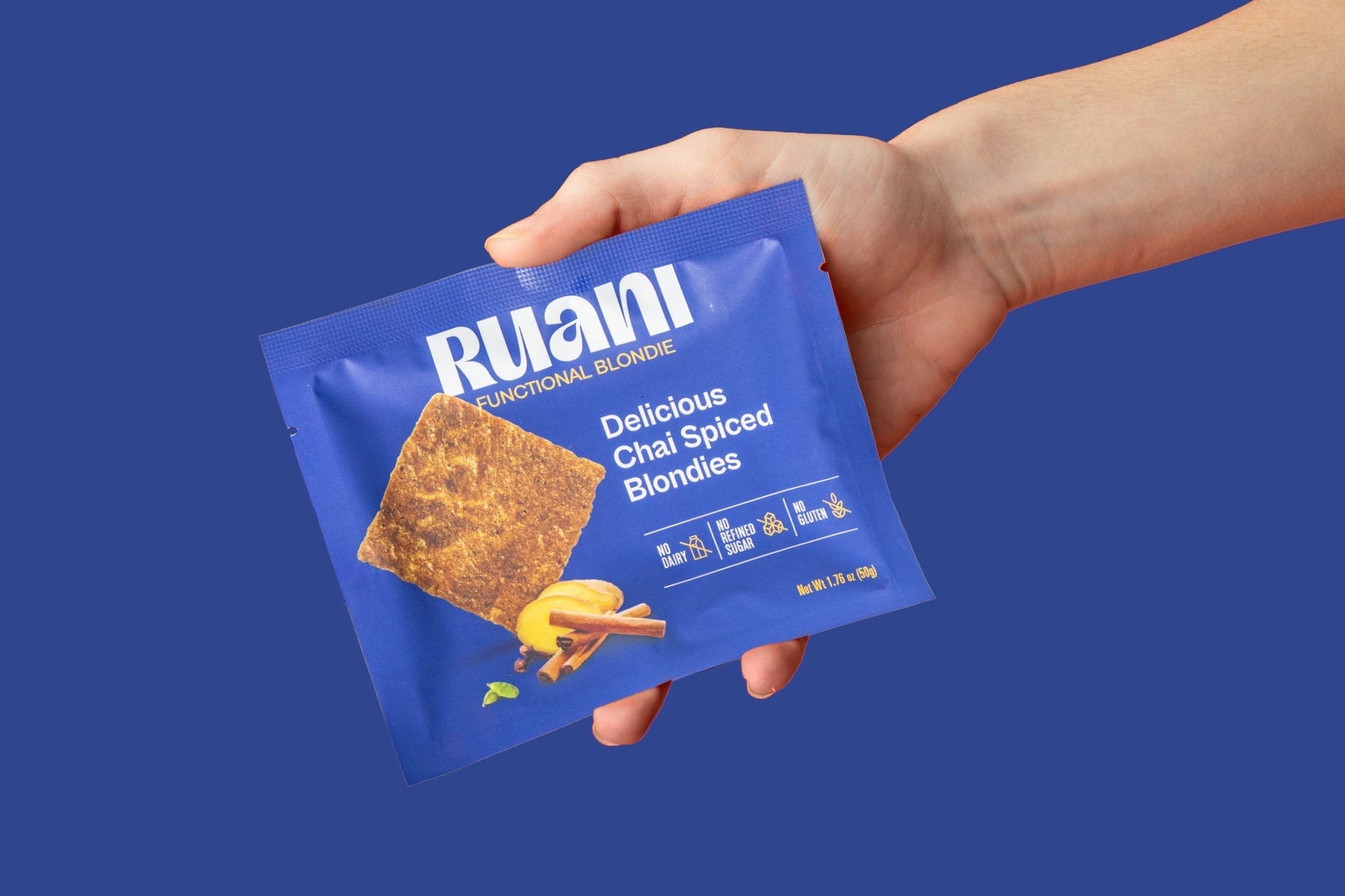Ruani Delicious Chai Spiced Blondie - 6 pack - Blondie