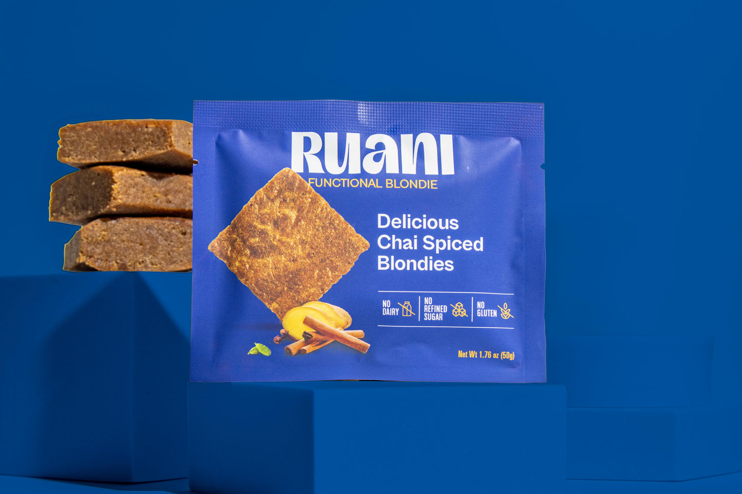 Ruani Delicious Chai Spiced Blondie - 6 pack - Blondie