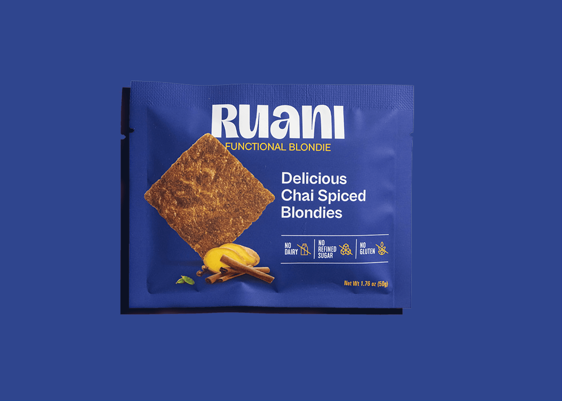 Ruani Delicious Chai Spiced Blondie - 6 pack - Blondie