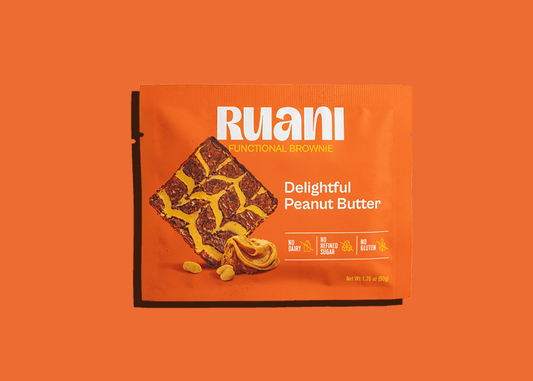 Ruani Delightful Peanut Butter Brownie - 6 pack - Brownie