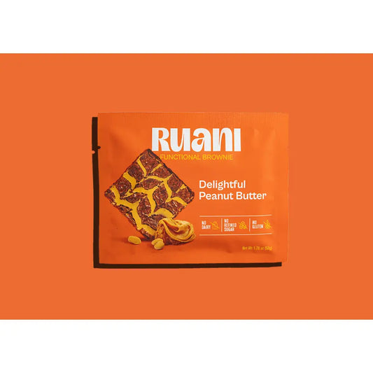 Ruani Delightful Peanut Butter Brownie - 6 pack - Brownie