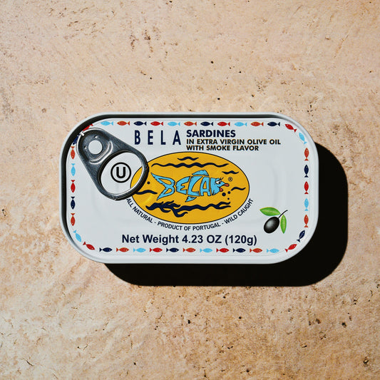 Sardines in Extra Virgin Olive Oil with Smoke Flavor - 3 Pack - Tinned Fish