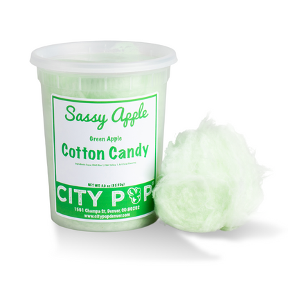 Sassy Apple Cotton Candy - Cotton Candy