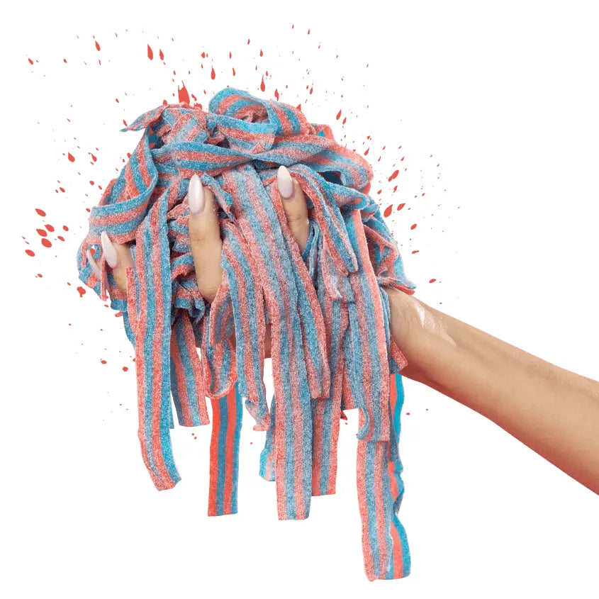 Sour Strips Double Berry (104g) - Gummy Candy