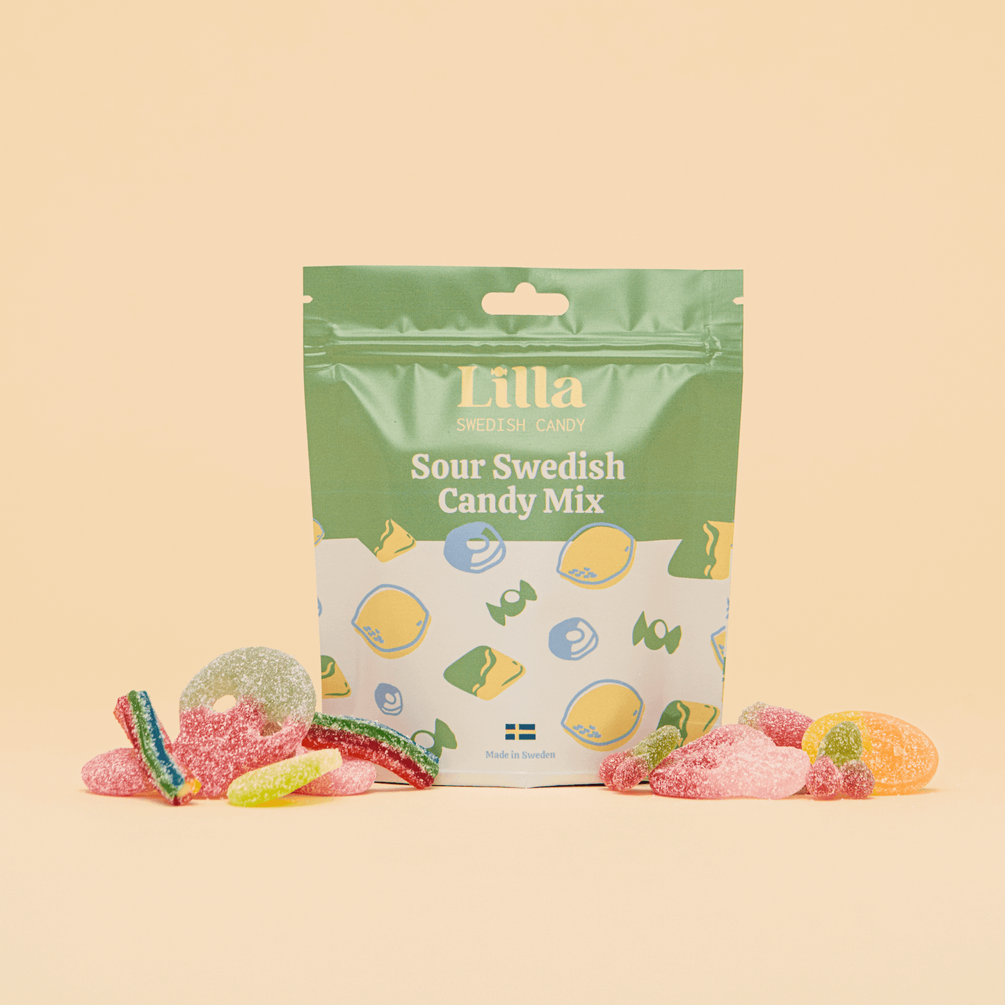Sour Swedish Candy Mix - Candy