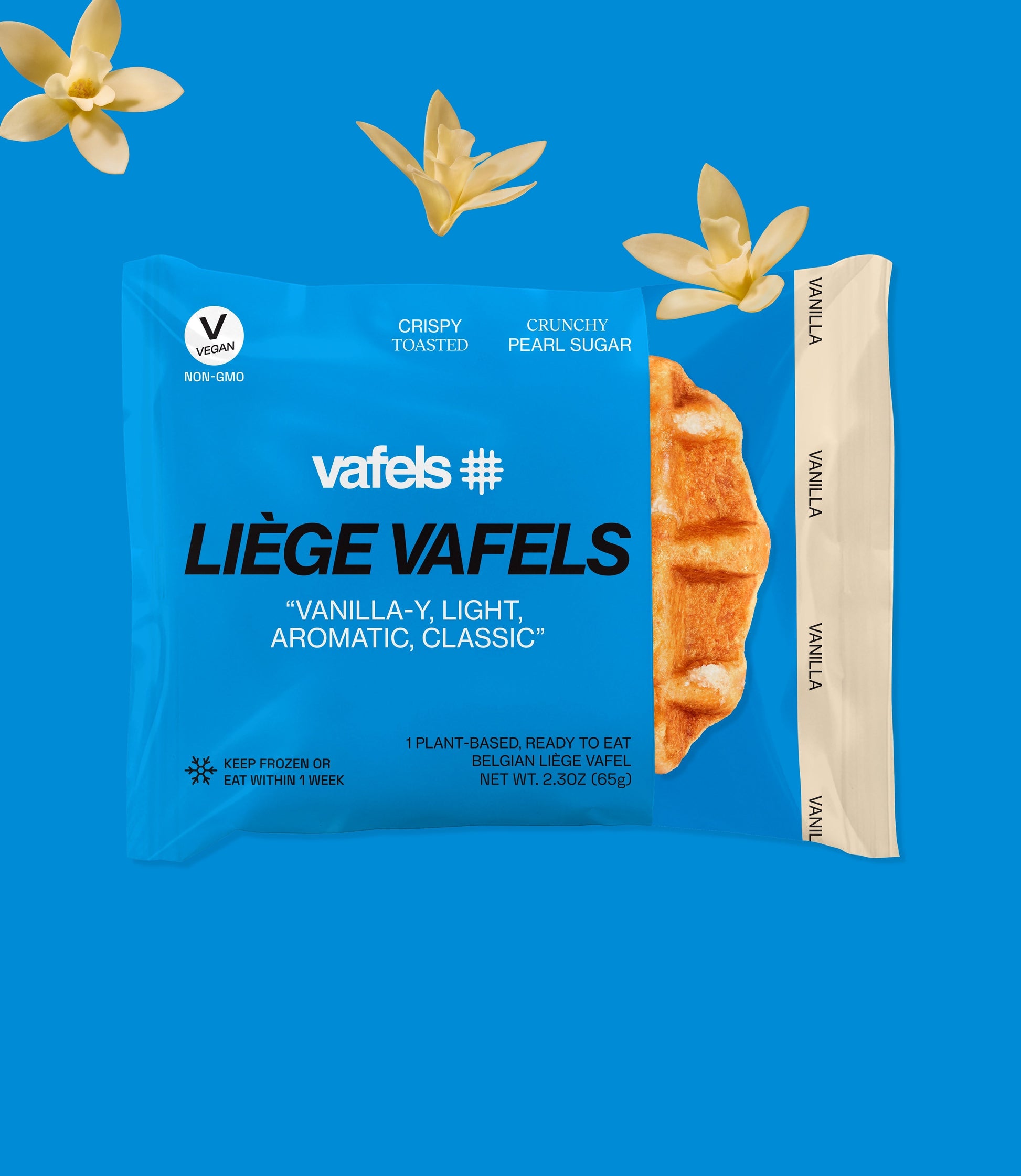 Vanilla Liège Vafels (the Original) - Food Beverages & Tobacco > Food Items > Snack Foods