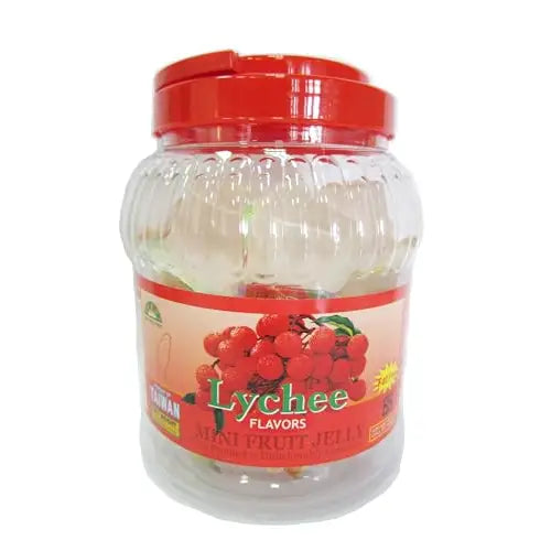 Yummy Mini Lychee Fruit Jelly Cups Lychee Jelly Candy Snack 35.27 oz (1000g)
